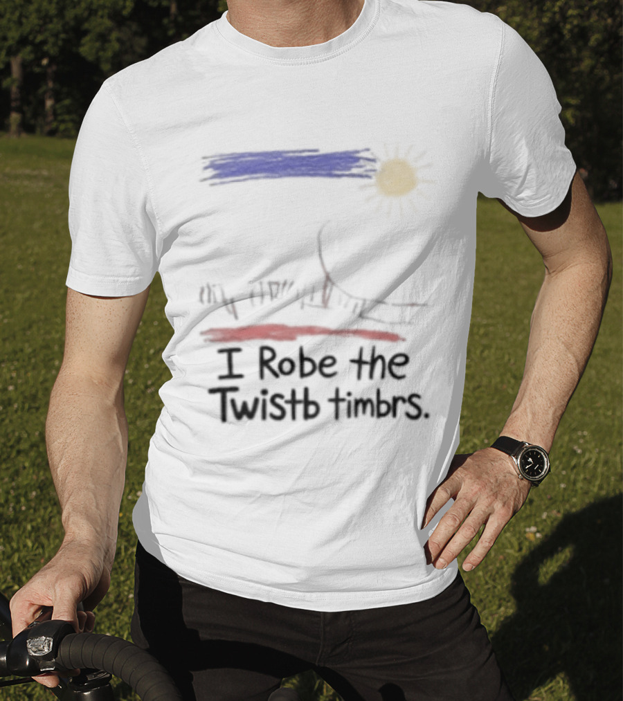 I Robe The Twistb Timbrs Sun And Tree T-Shirt