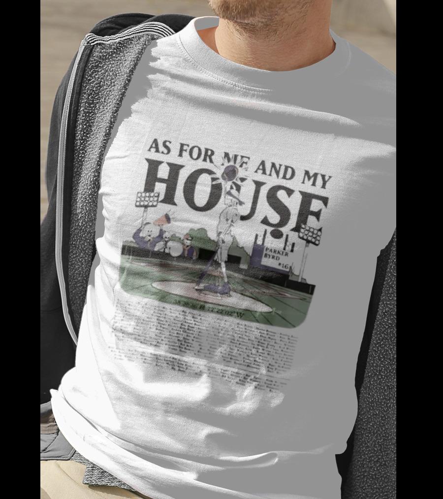 As For Me And My House Parker Byrd Baseball Stadium Scene T-Shirt