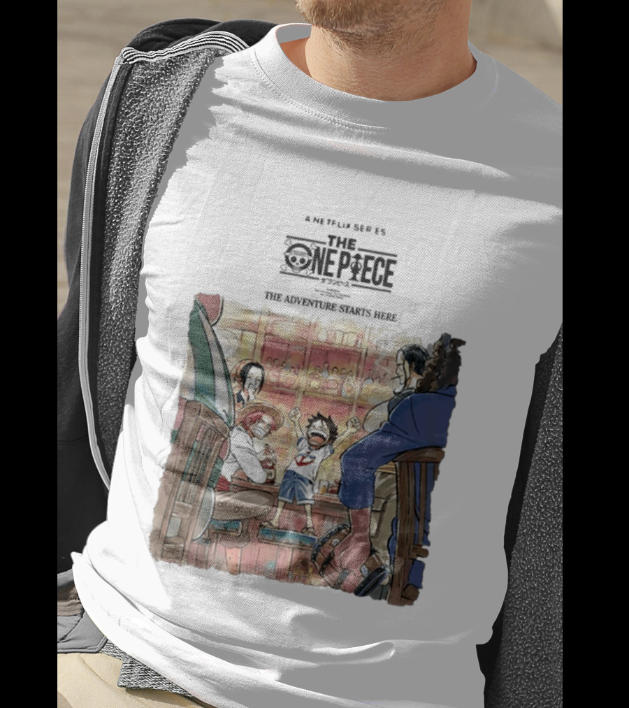 The One Piece Adventure Starts Here East Blue Remake By WIT Studio On Netflix February 2027 T-Shirt