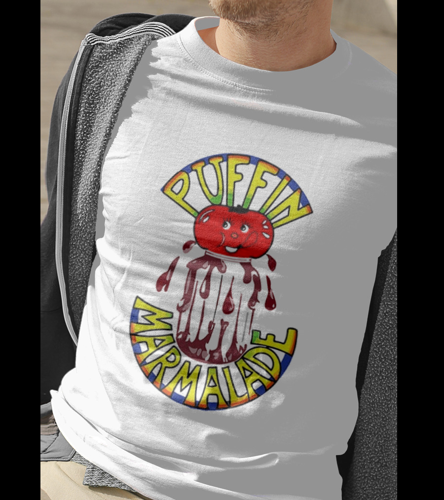 Puffin Marmelade Tomato Jam Zwei Asse Trumpfen Auf T-Shirt