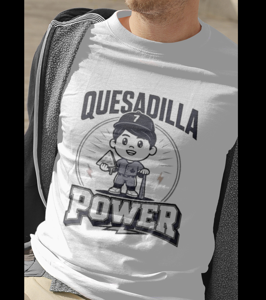 Quesadilla Power Kazuma Okamoto Chibi Toronto Blue Jays Baseball Fan T-Shirt