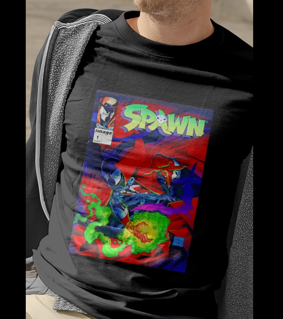 Spawn Image Comics May Issue 1 Albert Al Simmons 1992 T-Shirt