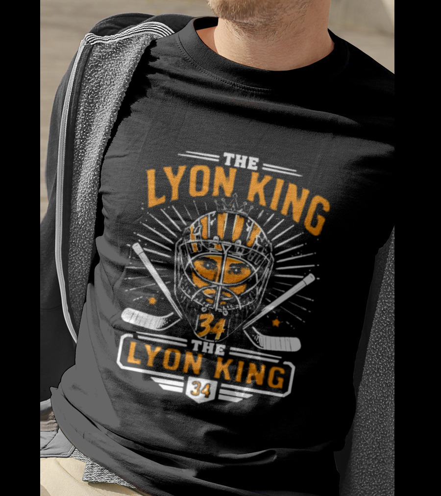The Lyon King 34 Alex Lyon Buffalo Sabres Hockey NHL 2026 T-Shirt