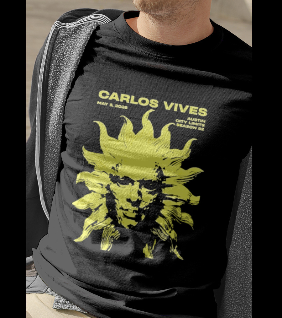 Carlos Vives May 6 2023 Austin City Limits Music Festival Austin TX Season 52 T-Shirt