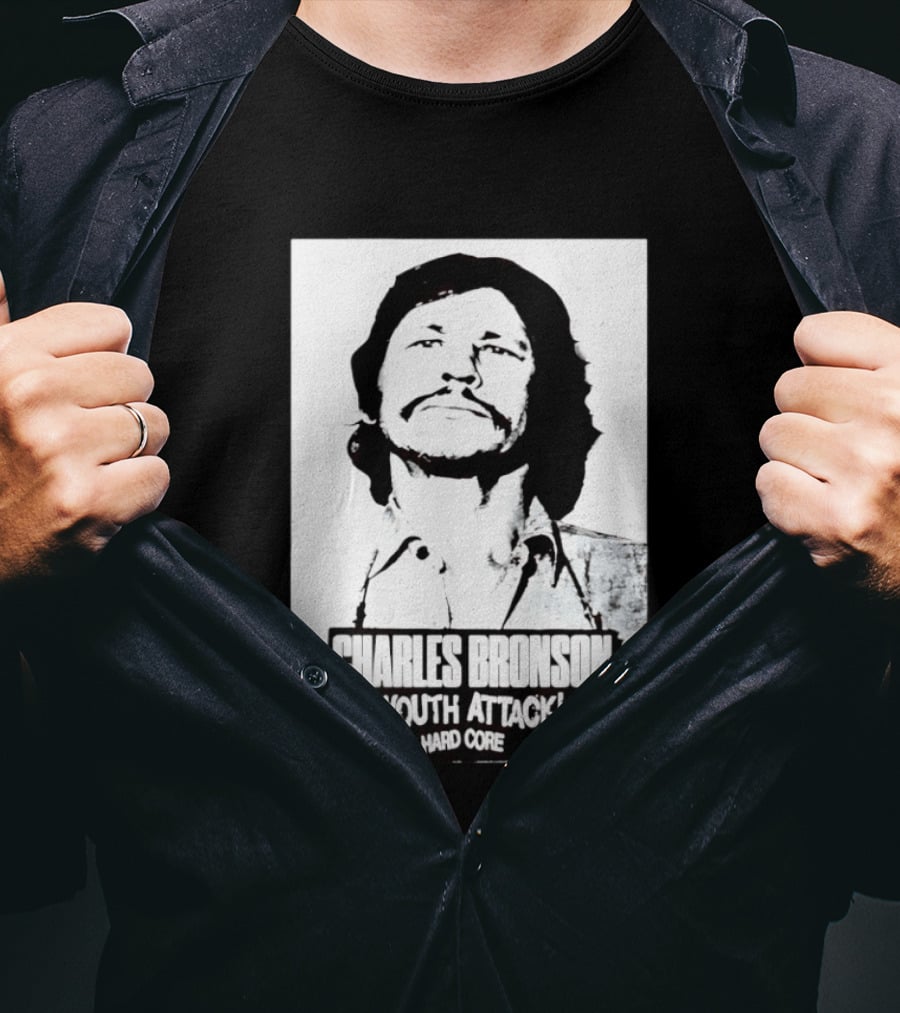 Charles Bronson Youth Attack Hardcore T-Shirt