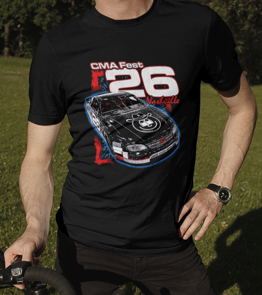 CMA Fest 26 Race Car Nashville 2026 T-Shirt