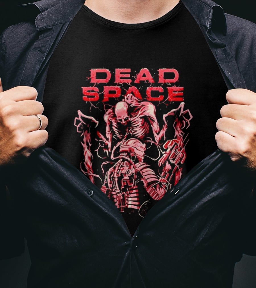 Dead Space Skeleton Alien Horror Sci Fi Video Game T-Shirt