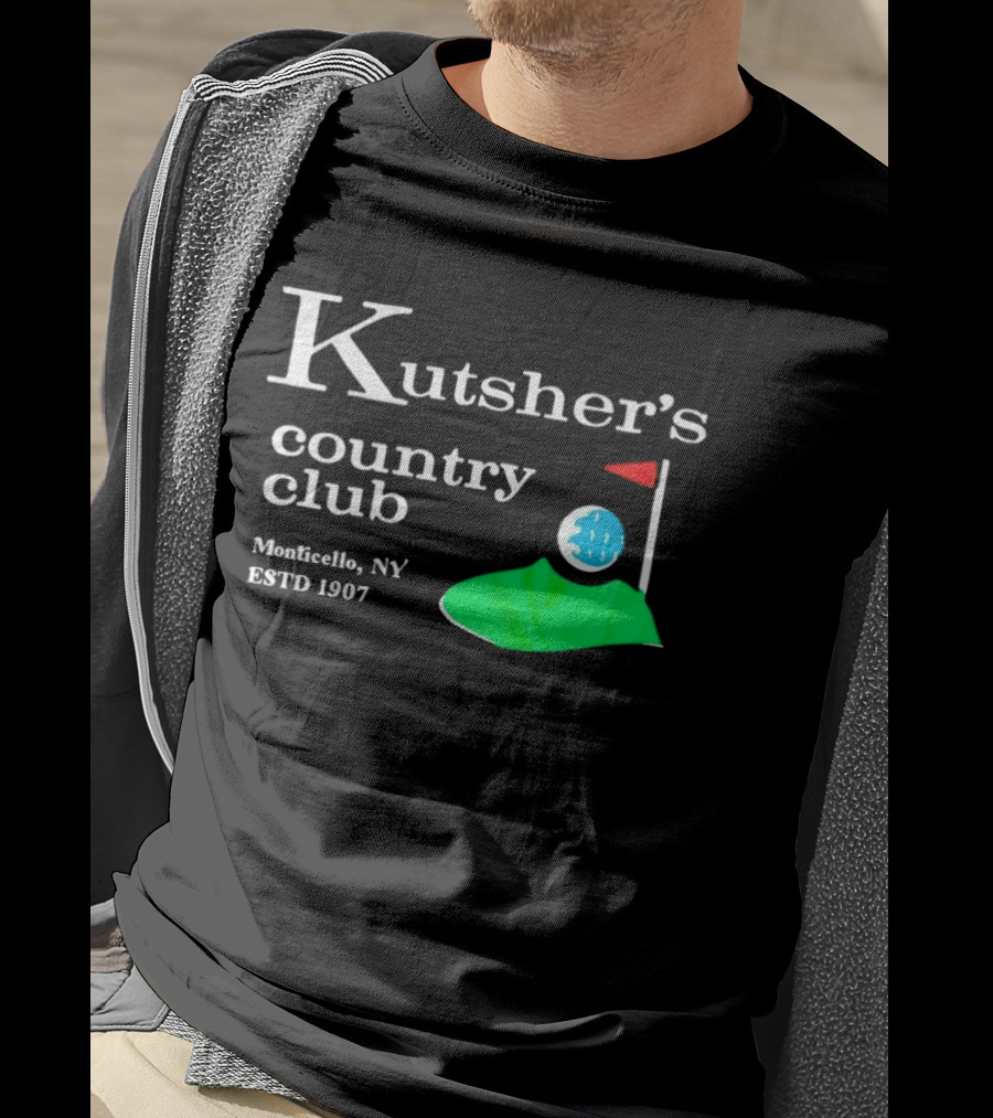 Kutsher's Country Club Monticello NY Established 1907 Retro Golf T-Shirt