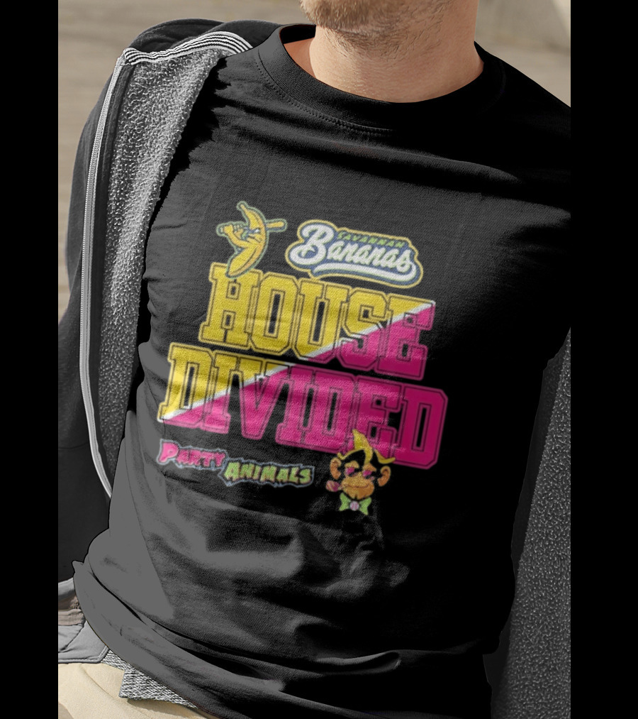 Savannah Bananas House Divided Party Animals T-Shirt