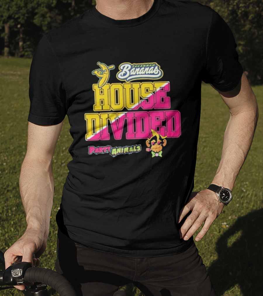 Savannah Bananas House Divided Party Animals T-Shirt