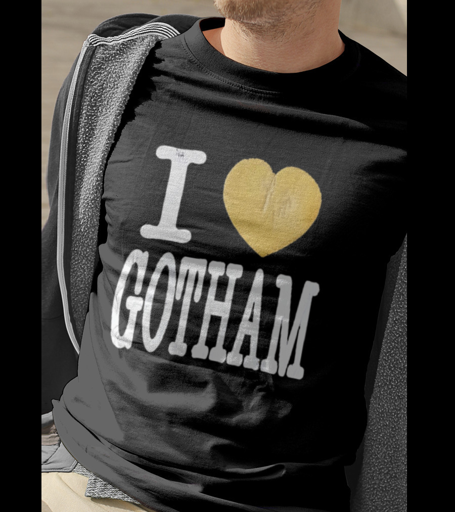 I Heart Gotham Golden Love T-Shirt