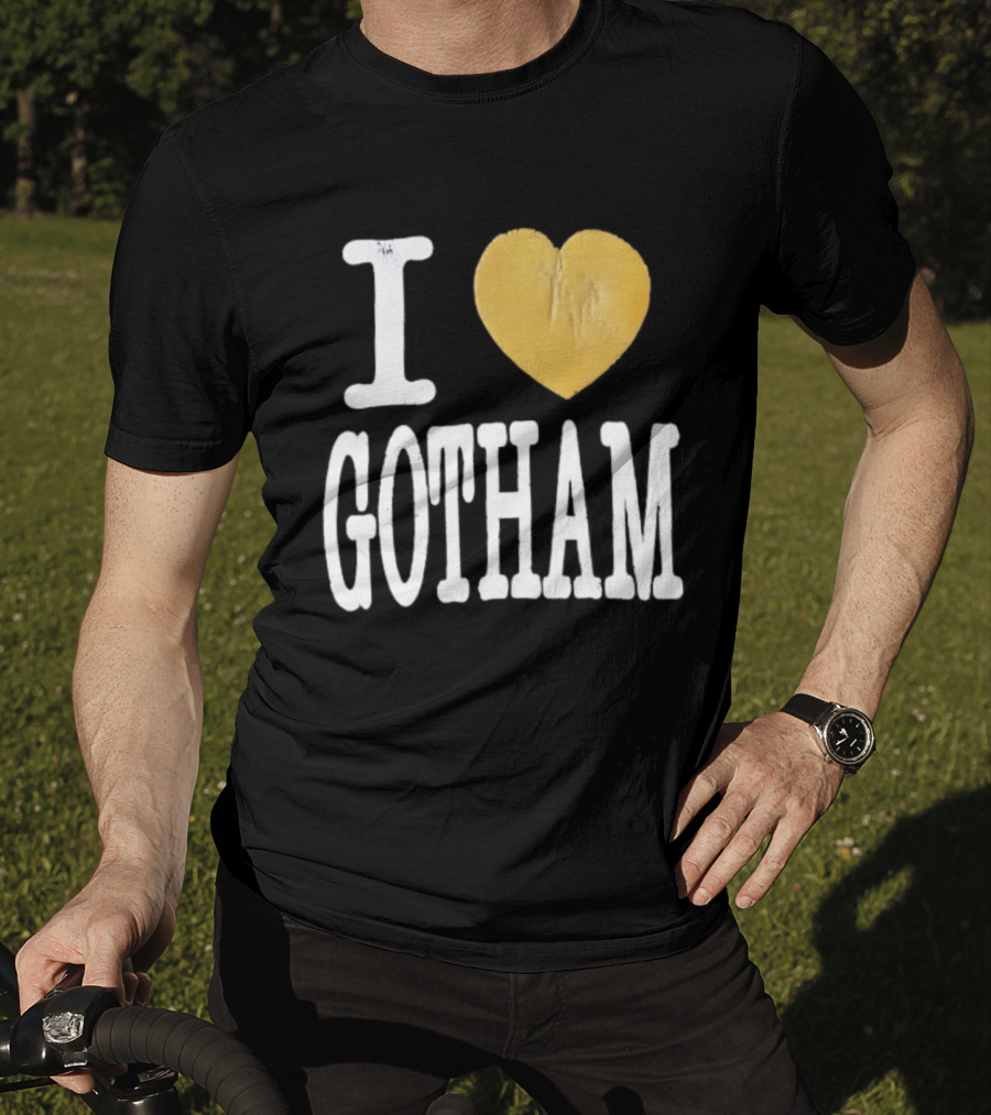 I Heart Gotham Golden Love T-Shirt