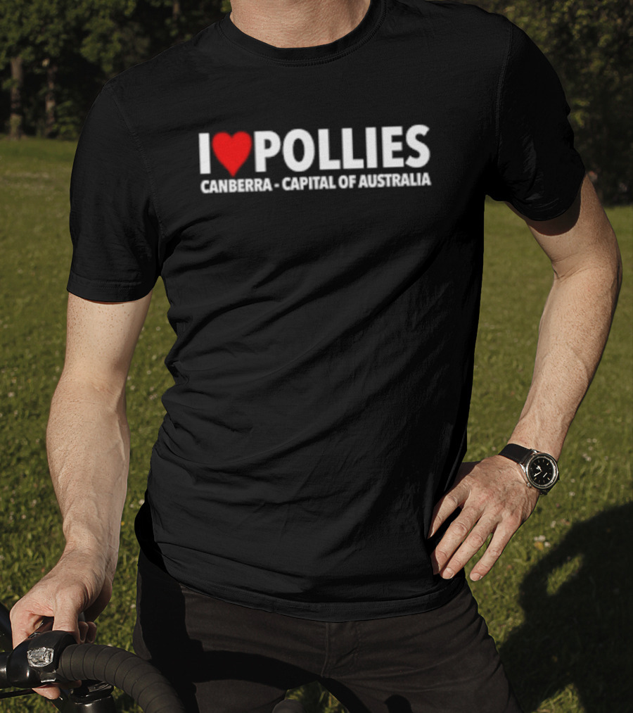 I Love Pollies Canberra Capital Of Australia T-Shirt