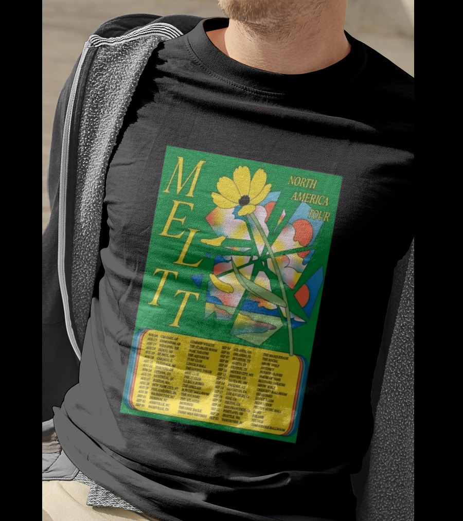MELTT North America Tour 26 With Flower T-Shirt