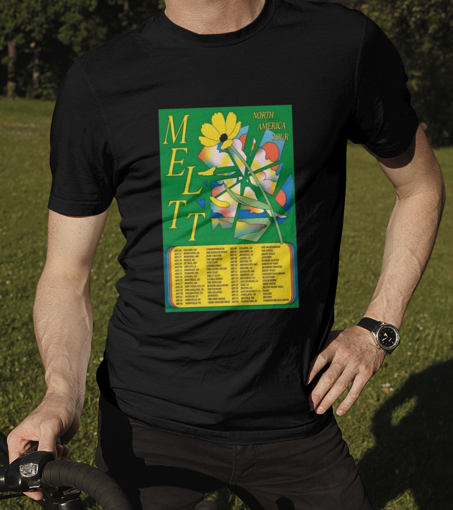MELTT North America Tour 26 With Flower T-Shirt