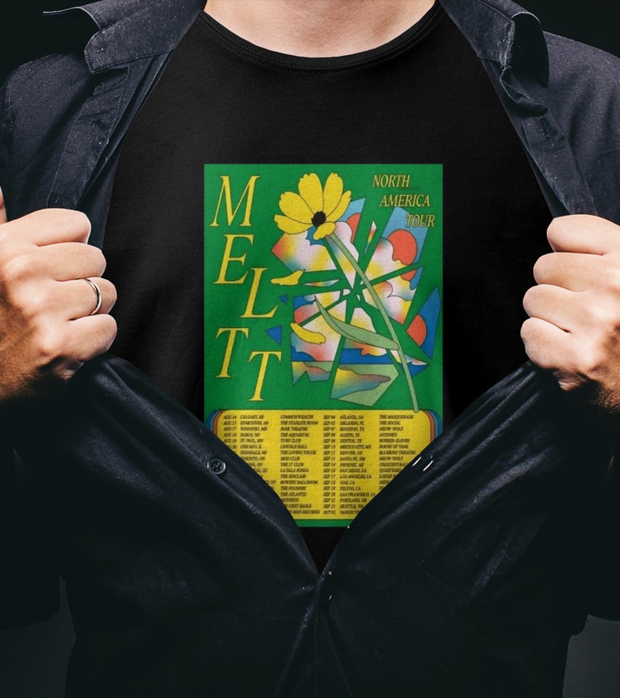 MELTT North America Tour 26 With Flower T-Shirt