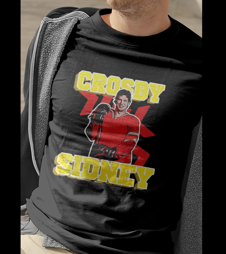 Crosby Sidney Pittsburgh Penguins Hockey NHL Legend T-Shirt