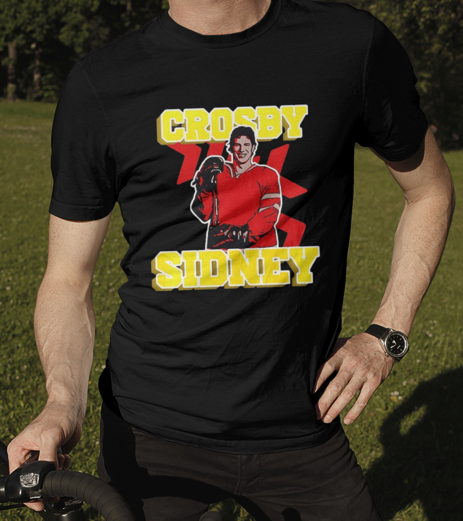 Crosby Sidney Pittsburgh Penguins Hockey NHL Legend T-Shirt