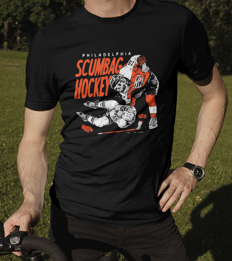 Philadelphia Scumbag Hockey Philadelphia Flyers T-Shirt