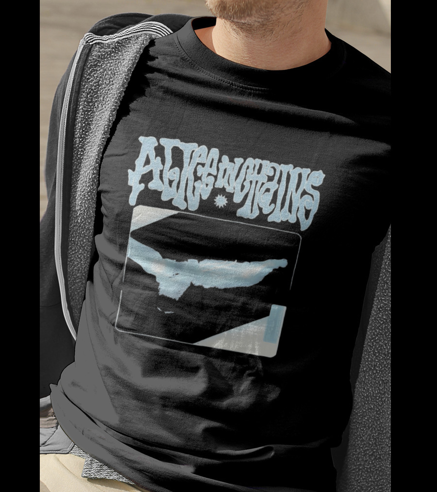 Alice In Chains X Ray Arm Elbow Skeleton Image T-Shirt