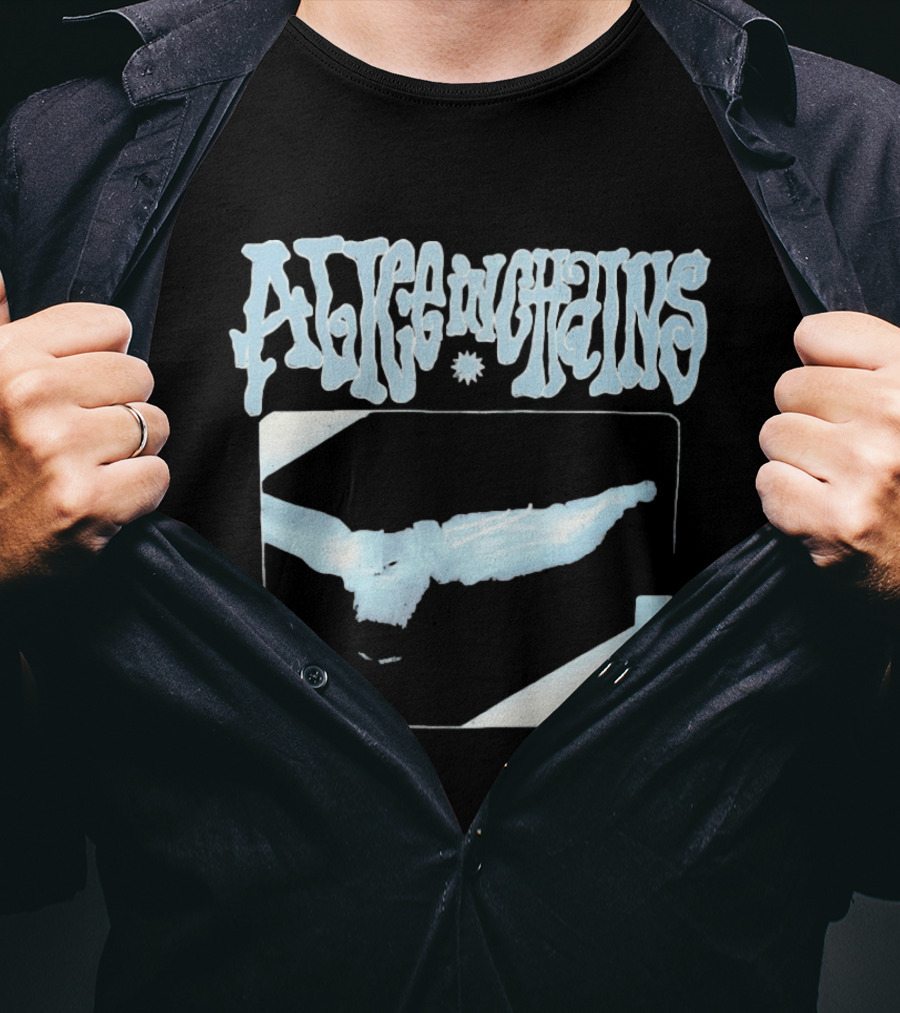 Alice In Chains X Ray Arm Elbow Skeleton Image T-Shirt