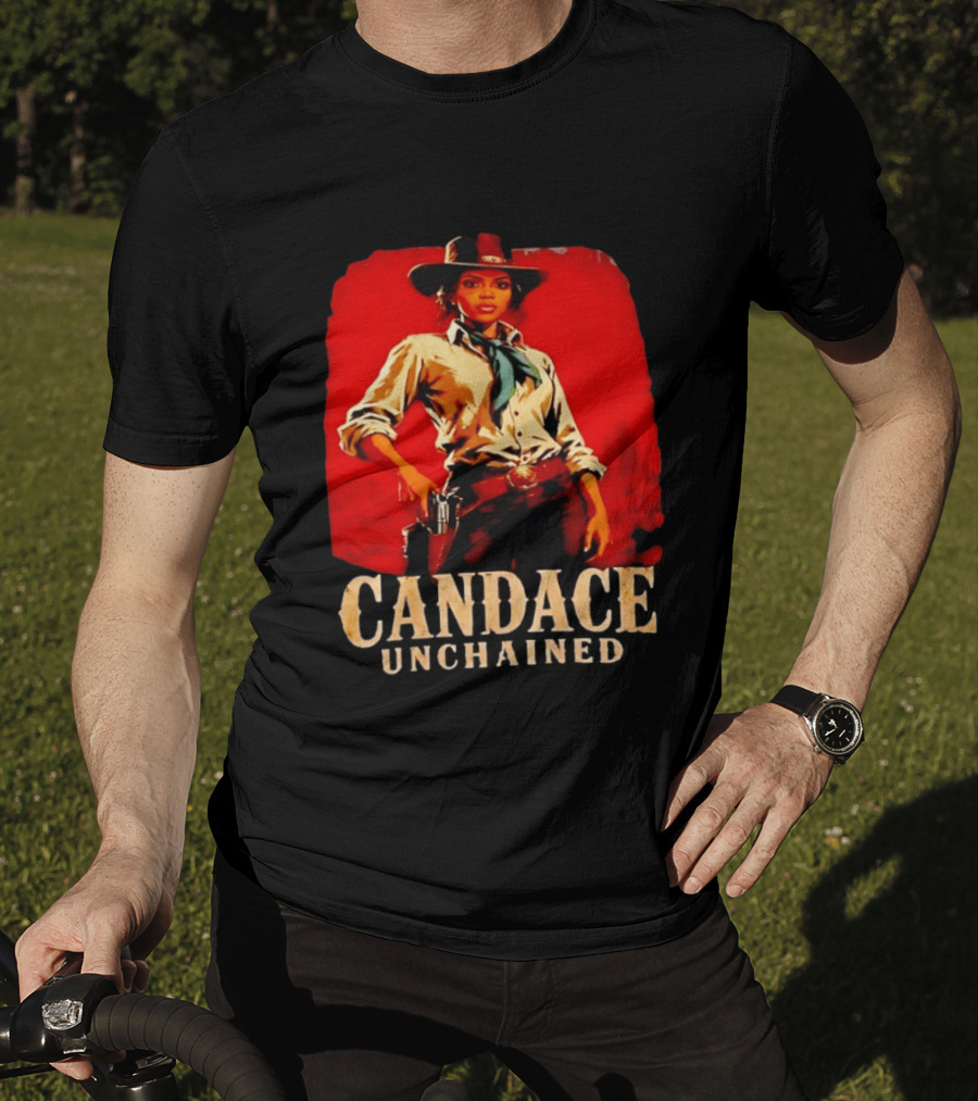 Candace Unchained Western Cowgirl T-Shirt