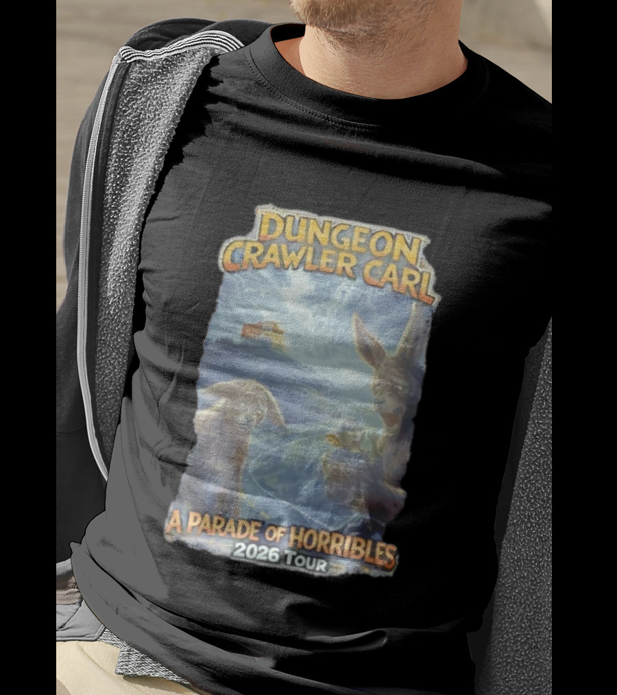 Dungeon Crawler Carl 2026 Tour A Parade Of Horribles Fantasy Adventure T-Shirt