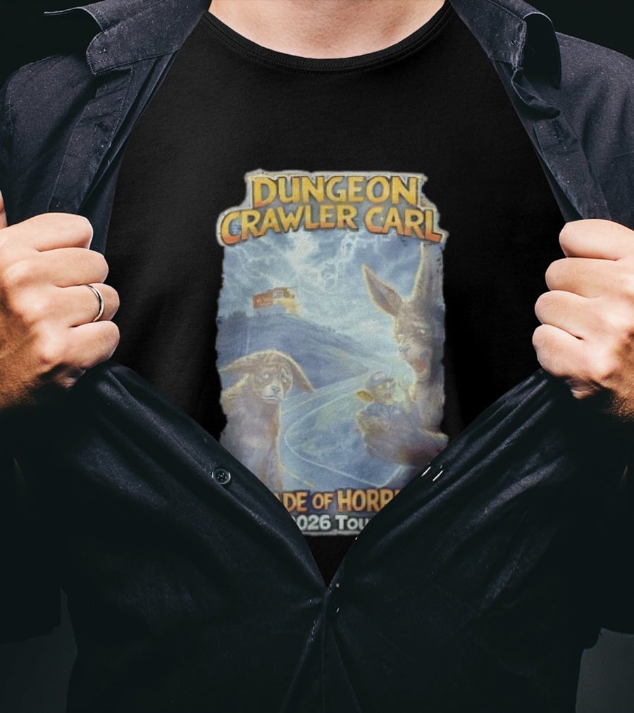 Dungeon Crawler Carl 2026 Tour A Parade Of Horribles Fantasy Adventure T-Shirt
