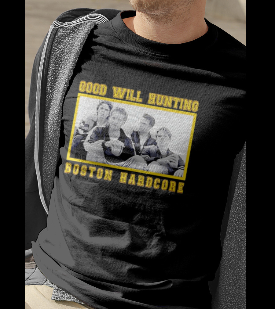 Good Will Hunting Boston Hardcore Matt Damon Ben Affleck T-Shirt