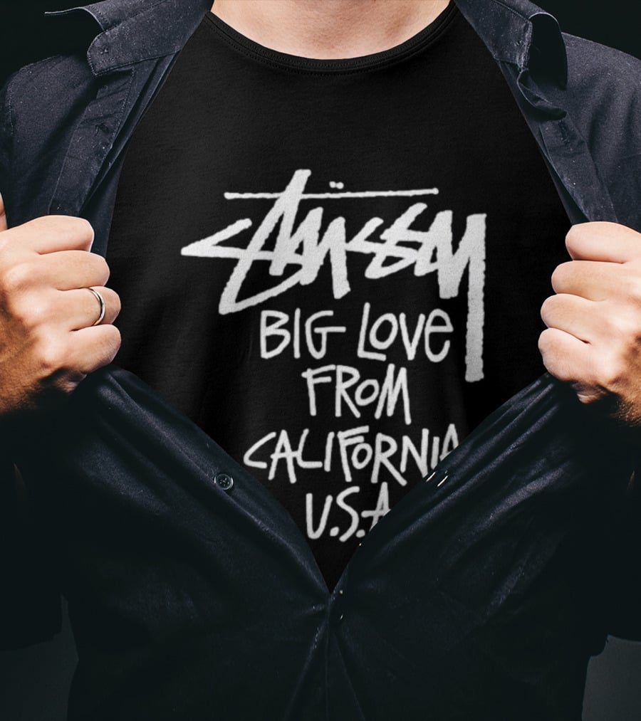 Stussy Big Love From California USA T-Shirt