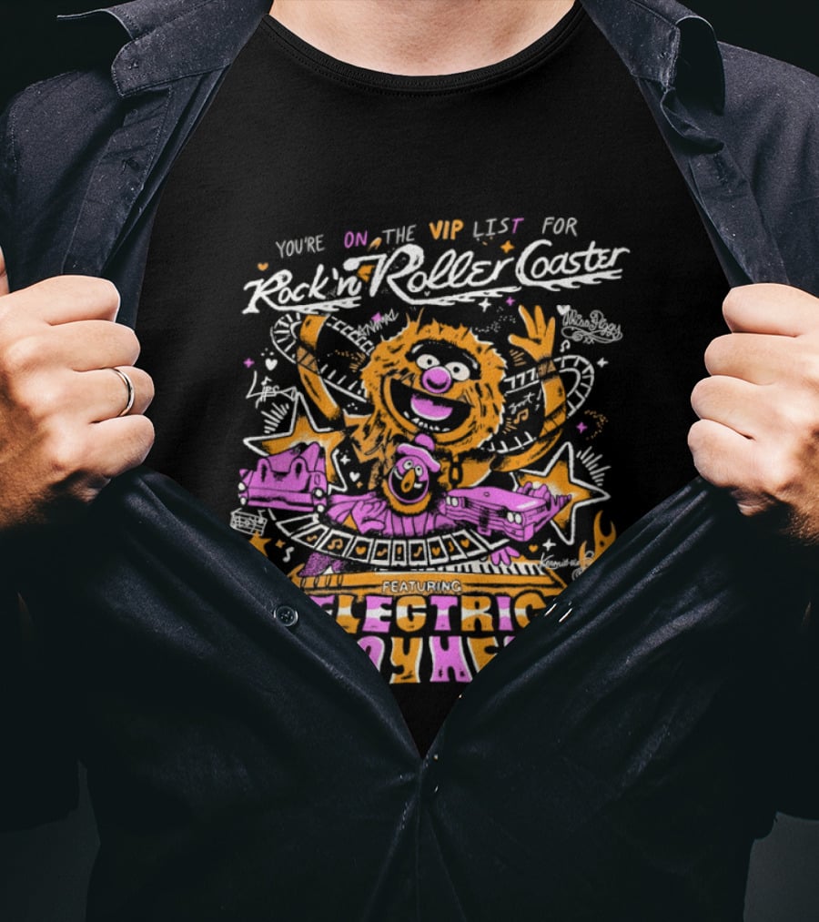 Rock 'n' Roller VIP List Featuring Electric Mayhem T-Shirt