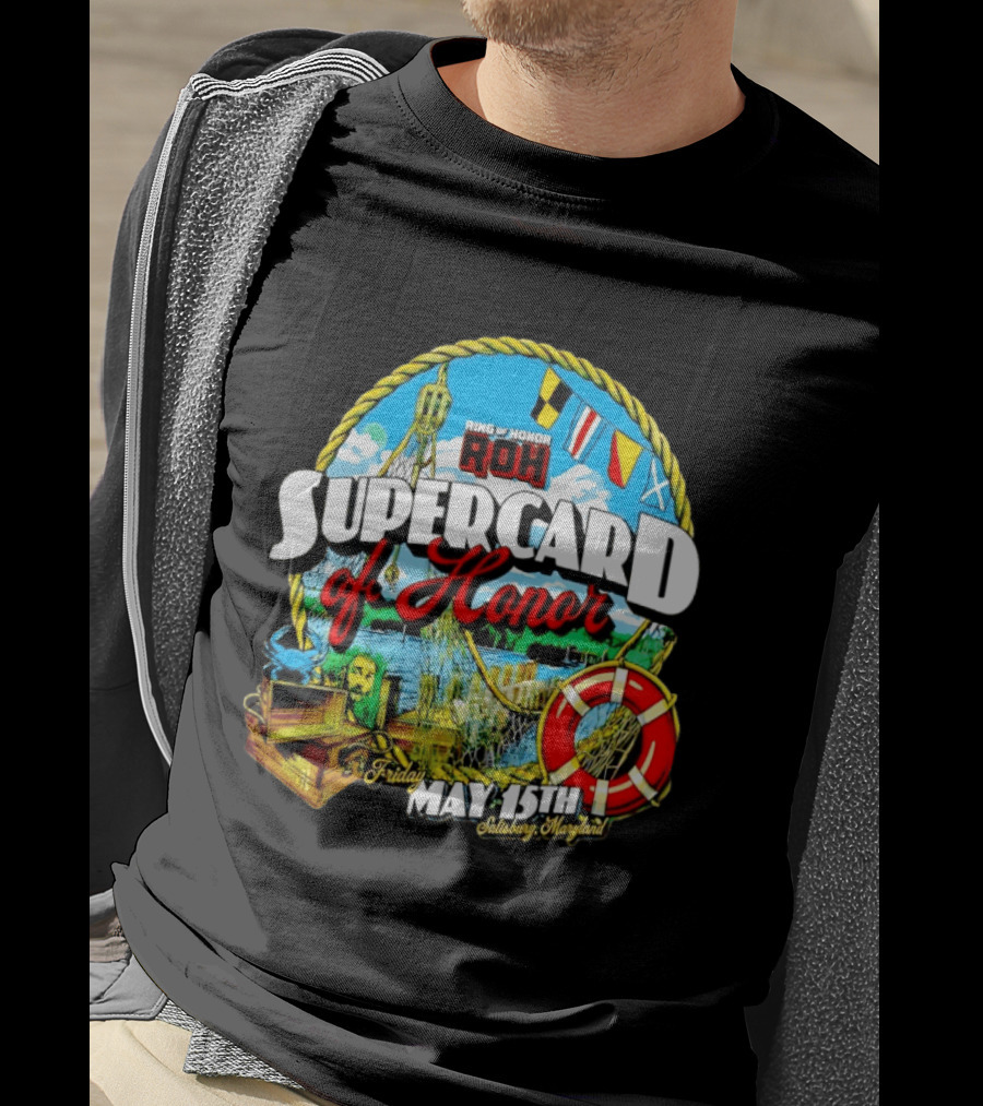 Ring Of Honor ROH Supercard Of Honor May 15th 2026 Salisbury Maryland Event Friday T-Shirt