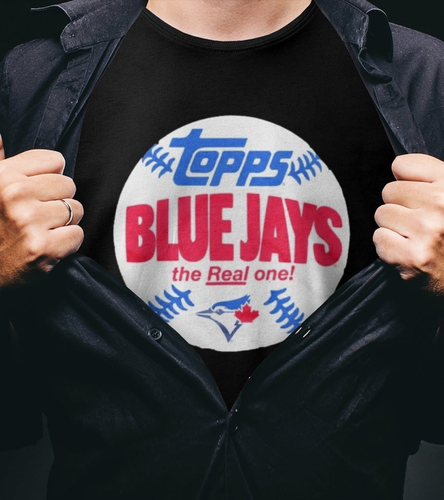 Topps Blue Jays The Real One T-Shirt