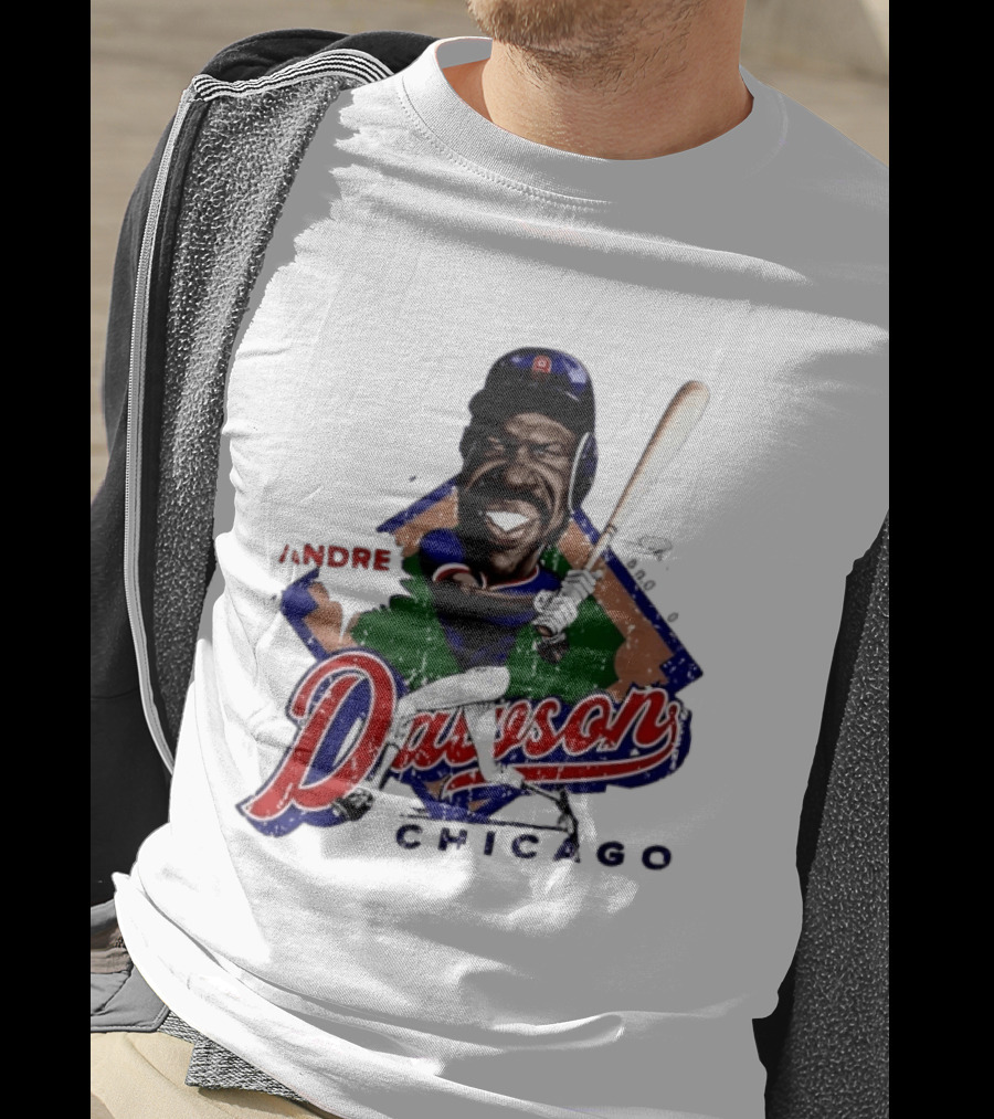 Andre Dawson Chicago Cubs Baseball Legend T-Shirt