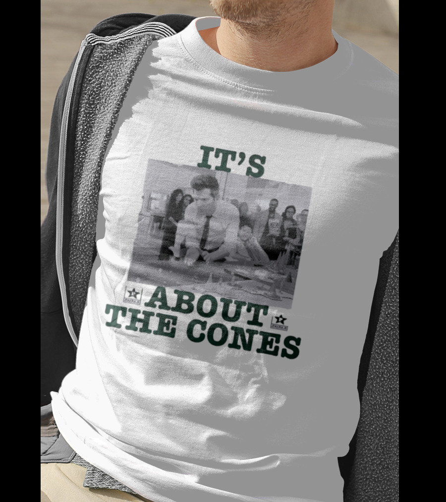 Ben Wyatt It's About The Cones Parks And Recreation Sitcom T-Shirt