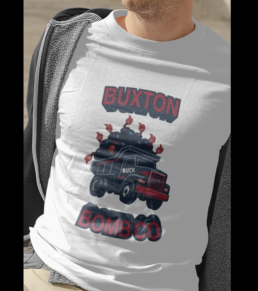 Buxton Bomb Co Buck Truckin' Explosive Truck T-Shirt