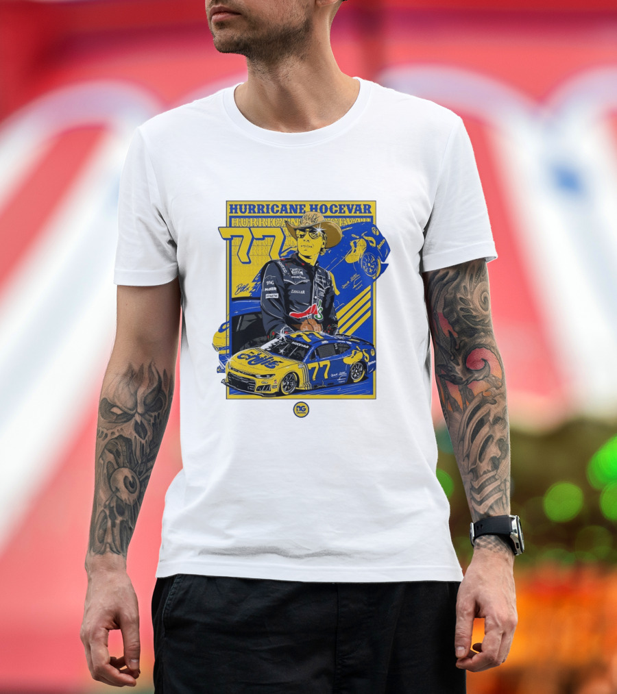 Hurricane Hocevar 77 Chili's Spire Motorsports NASCAR Chevrolet Carson Hocevar T-Shirt