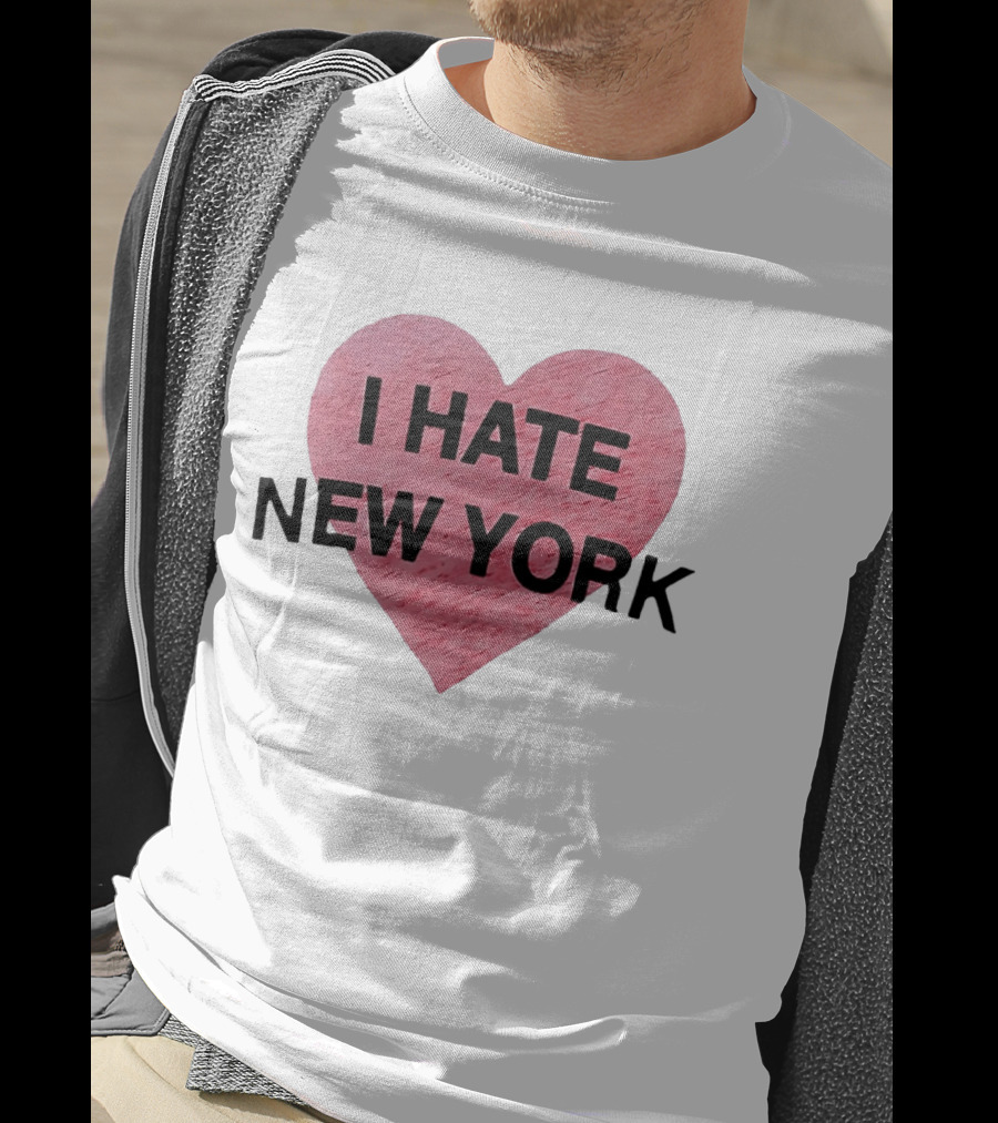 Hailey Van Lith I Hate New York Heart T-Shirt