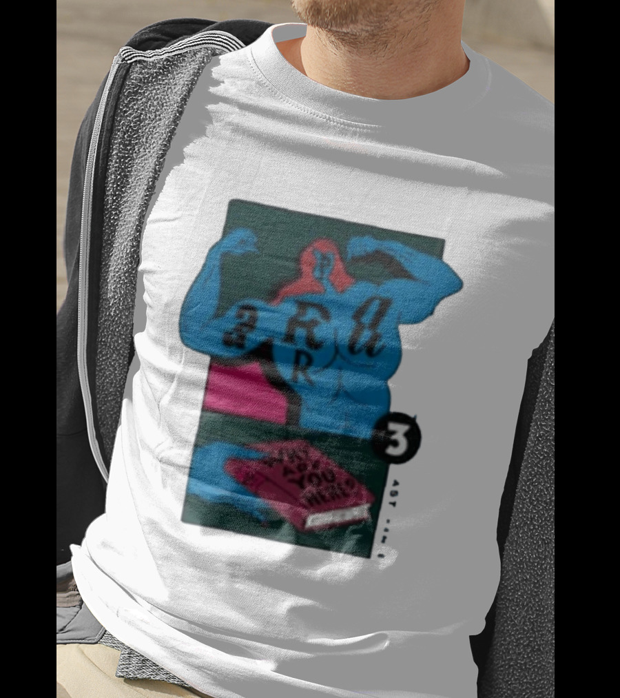 Why Are You Here Book Typography Muscle T-Shirt