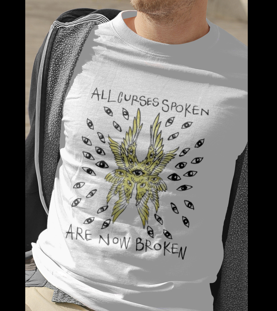 All Curses Spoken Are Now Broken Winged Eye T-Shirt