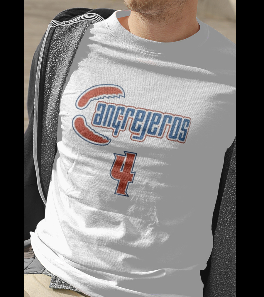 Cangrejeros De Santurce 2026 Honoring José 'Piculín' Ortiz 4 T-Shirt