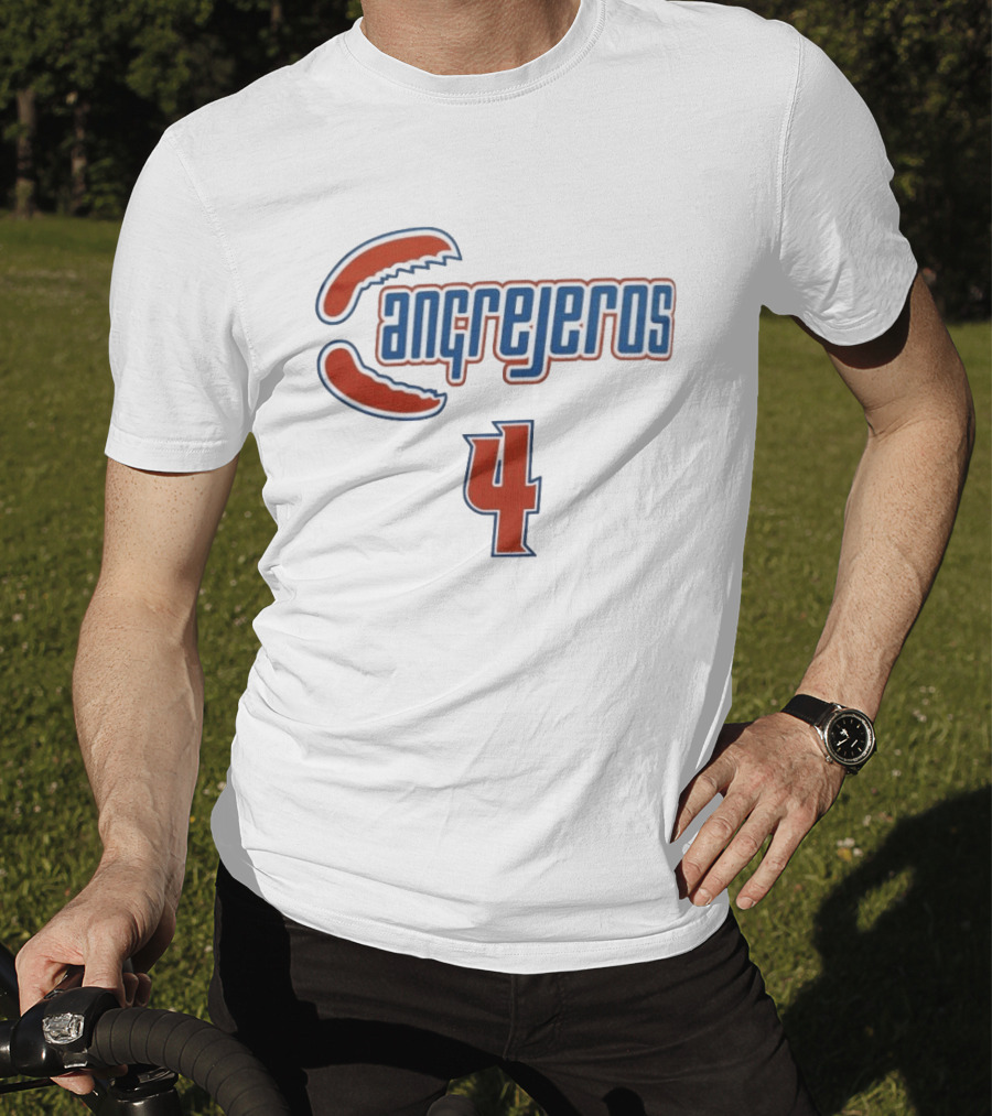 Cangrejeros De Santurce 2026 Honoring José 'Piculín' Ortiz 4 T-Shirt