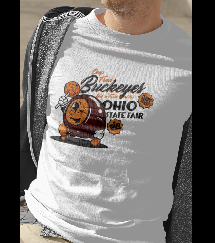 Ohio State Fair Deep Fried Buckeyes Hot'n Fresh Peanut Butter Bliss T-Shirt