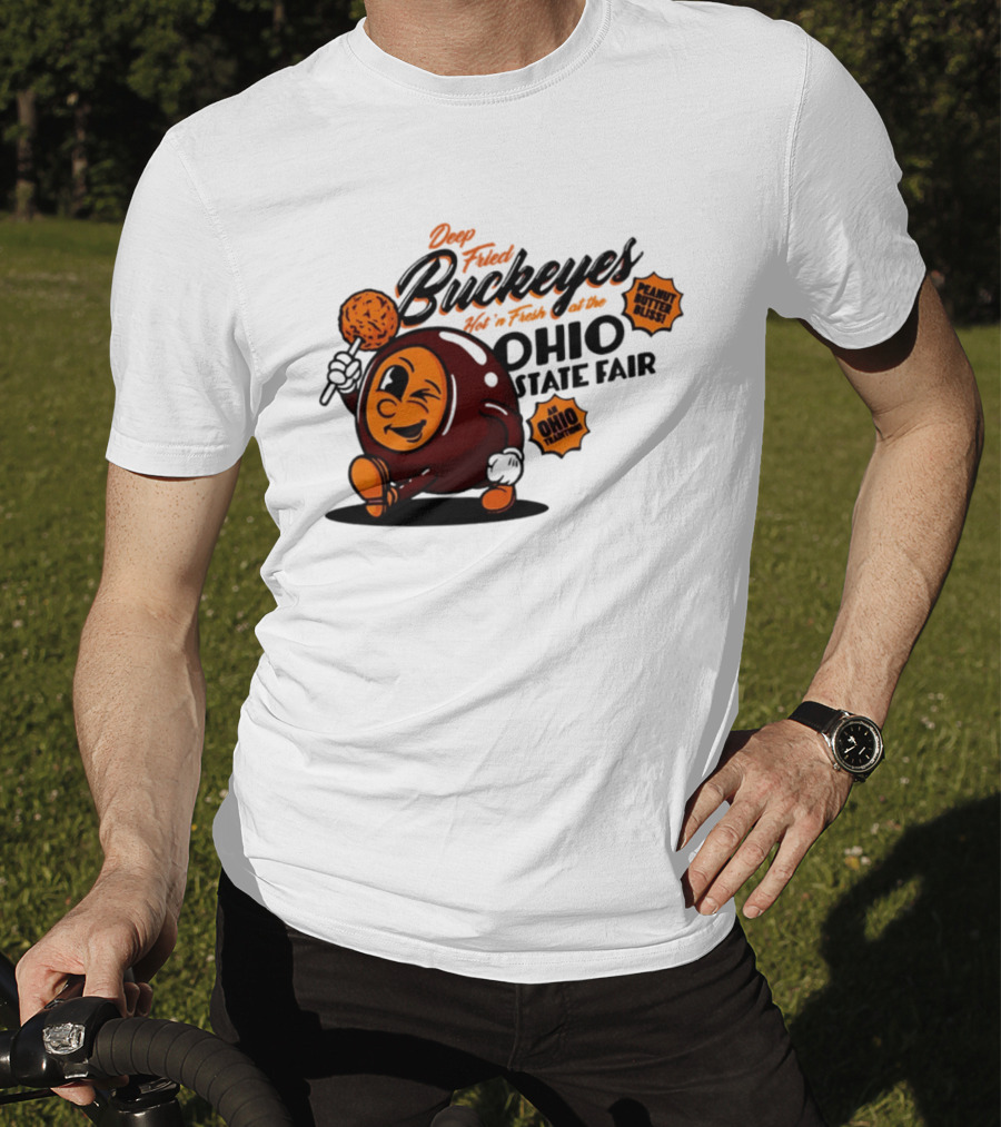 Ohio State Fair Deep Fried Buckeyes Hot'n Fresh Peanut Butter Bliss T-Shirt