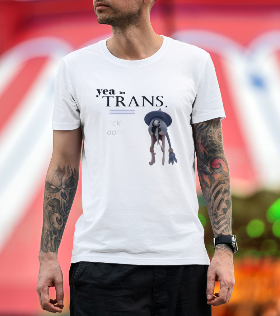 Hatterene Yea I'm Trans Trick Room T-Shirt