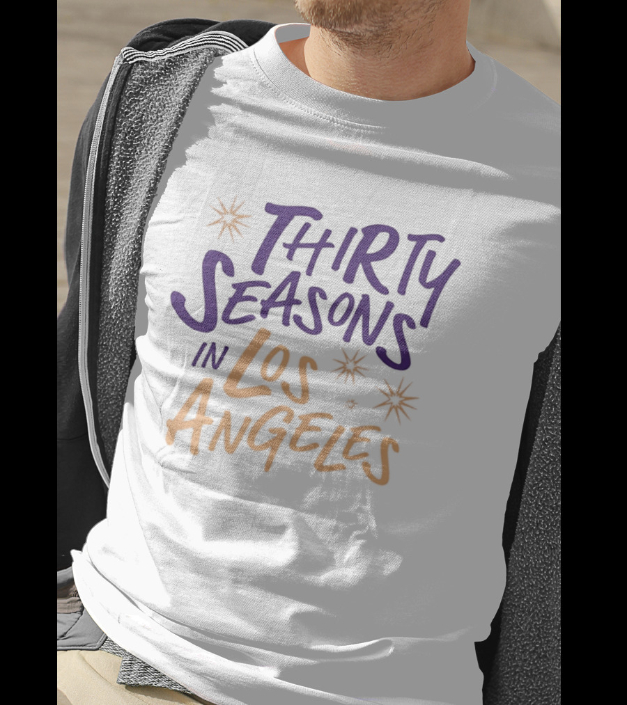 Thirty Seasons In Los Angeles Sparks T-Shirt
