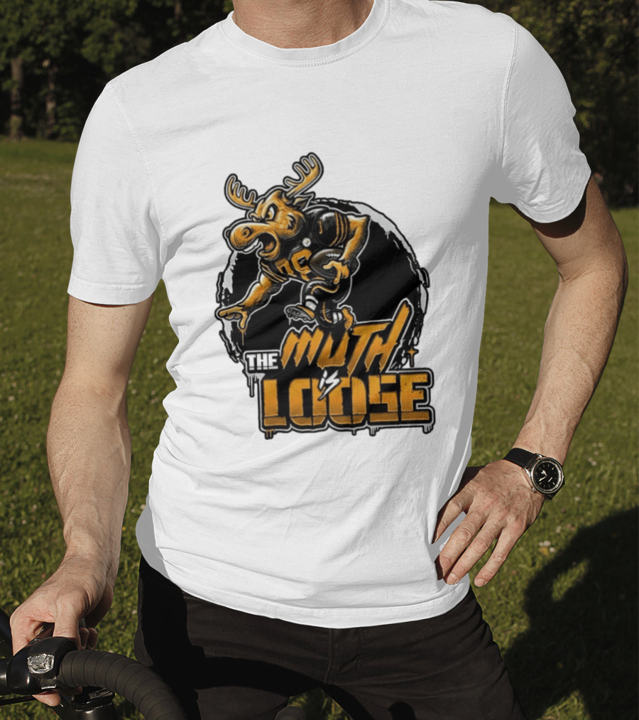 The Muth Is Loose Moose Pittsburgh Steelers Football 2026 T-Shirt