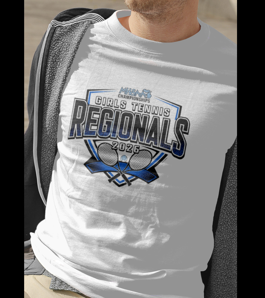 MHSAA 2026 Girls Tennis Regionals Competition T-Shirt