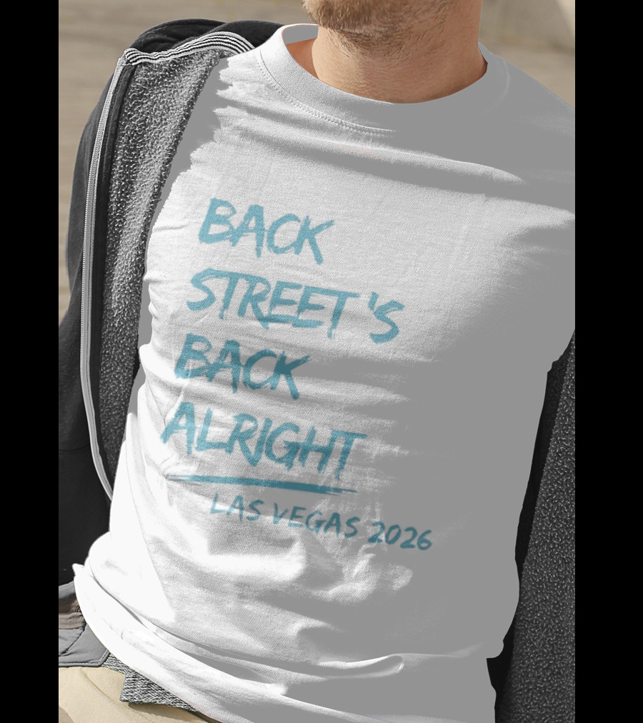 Backstreet's Back Alright Las Vegas 2026 T-Shirt