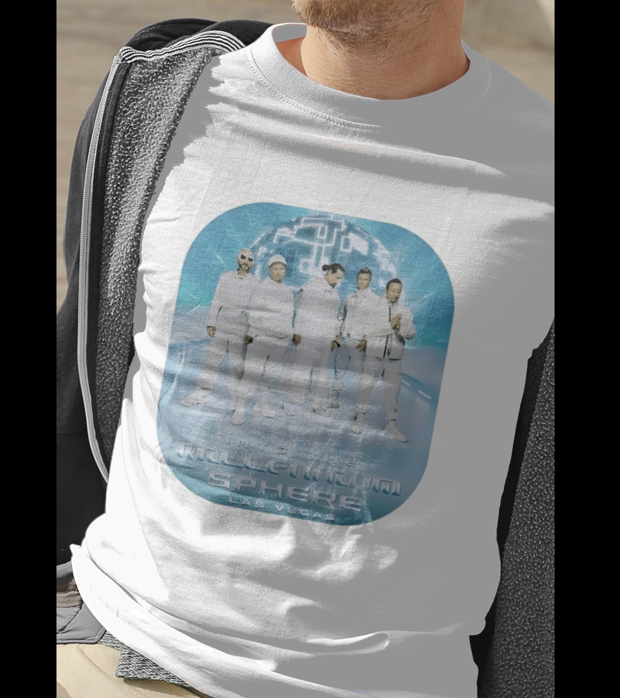 Backstreet Boys Into The Millennium Sphere Las Vegas 2026 T-Shirt